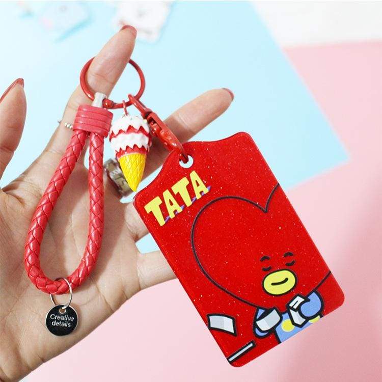 방탄소년단 BT21 Ice Cream Card Hand Strap